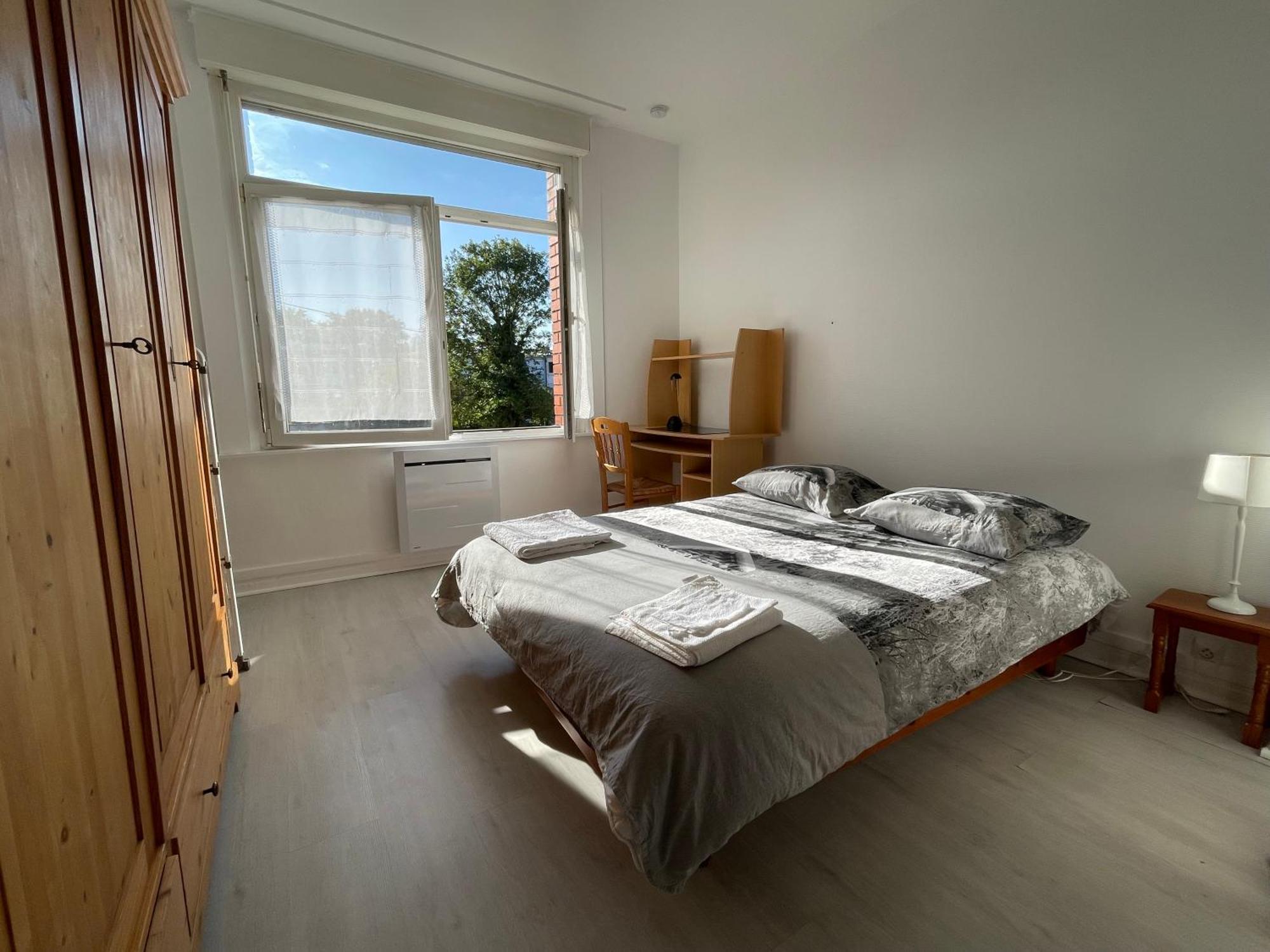 Appartement Calme Et Lumineux - Parking Privatif - Metro A 5Mn Mons-en-Baroeul Esterno foto